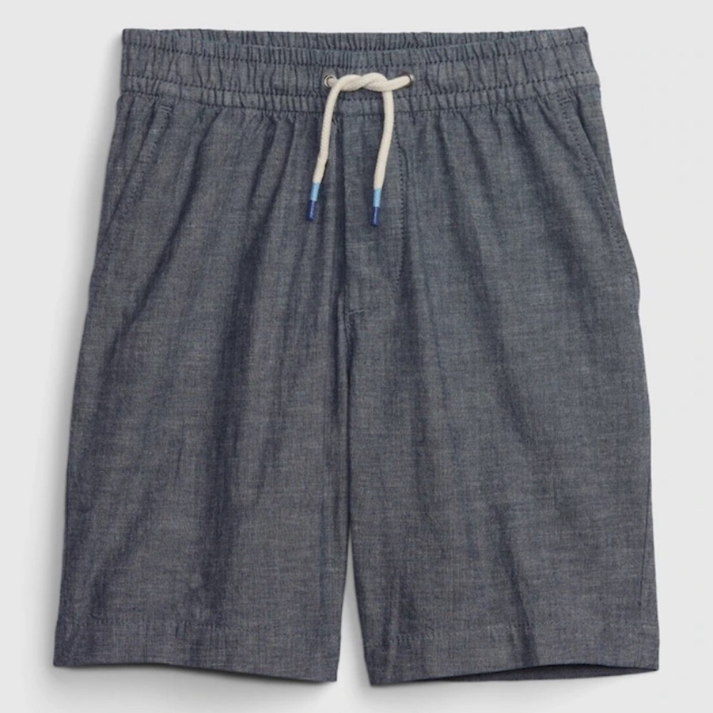 2-for-1 GAP Kids, Easy pull-on chambray shorts